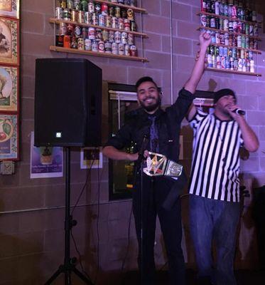 Ultimate Comedy FightClub winner Ramiro Garcia!