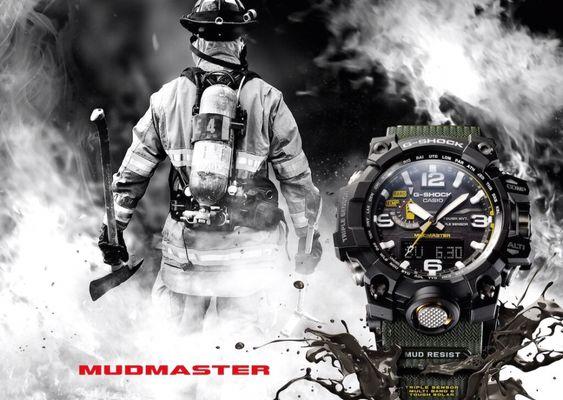 The G-Shock Mudmaster. Ideal for first responders.