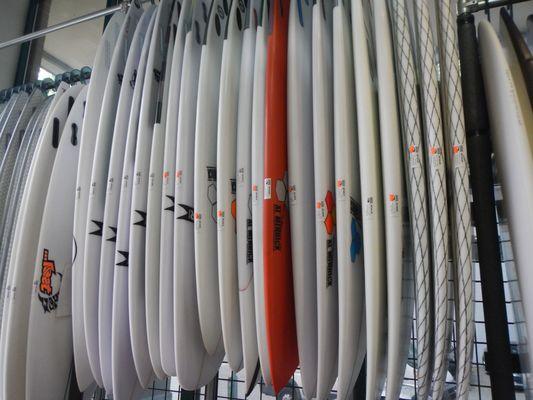 Wide selection of shortboards fish funboards and longboard surfboards from Stewart CI Lost Modern Superbrand Firewire and more.