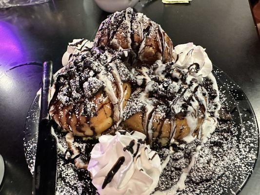 Cookies and cream donut French toast