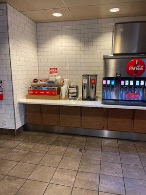 Never been to Arby's before, but I am amazed how its clean and organized!