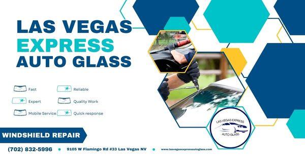 Need a windshield repair or replacement in Las Vegas? Las Vegas Express Auto Glass is here for fast and reliable service.