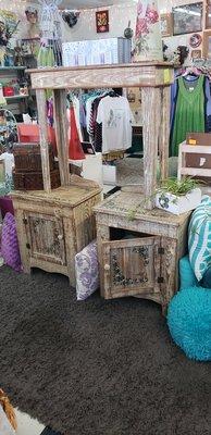 Shabby Chic end table and coffee table