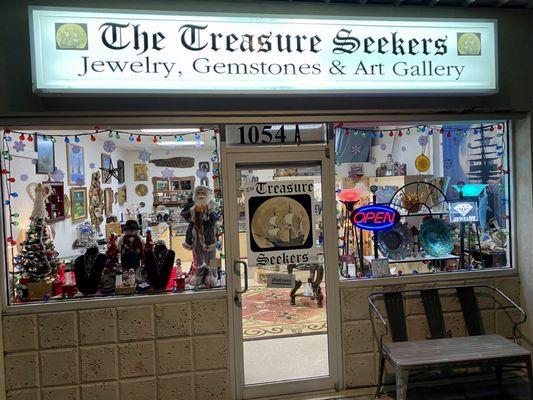 Front view of The Treasure Seekers