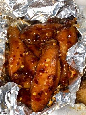 Thai chili wings