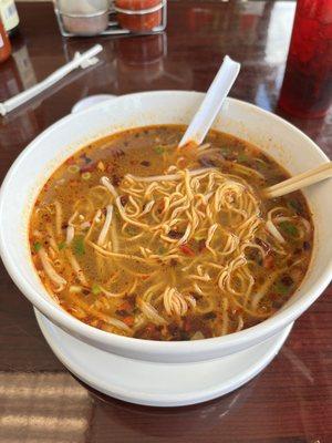 Beef Egg Noodle Soup