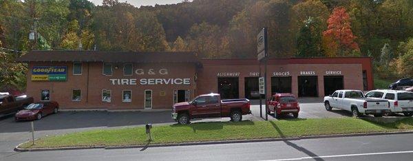 G &G Tire Service: A Glotfelty Tire Store in Lavale, MD. Brakes Alignments, Oil changes, and more!