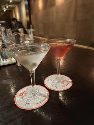 Cocktails, bartender's recommendations