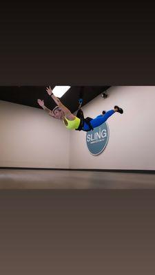 Flying Superman skillset at Sling Bungee