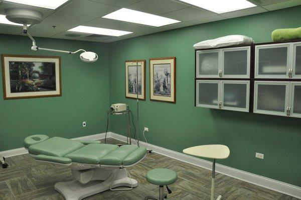 The SlimTyte procedure room