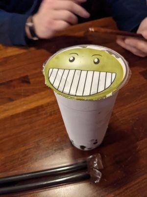 Taro bubble tea