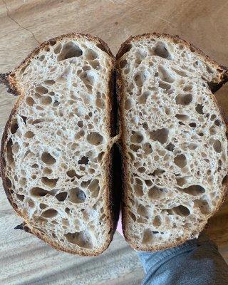 Light, airy, and creamy crumb from our Country  Loaf