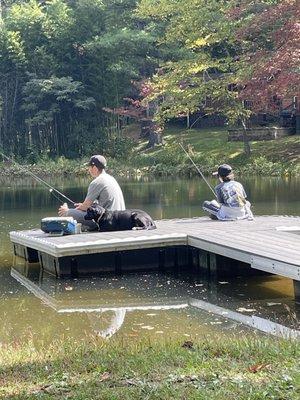 Fishing pond