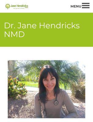 Dr. Jane Hendricks' website