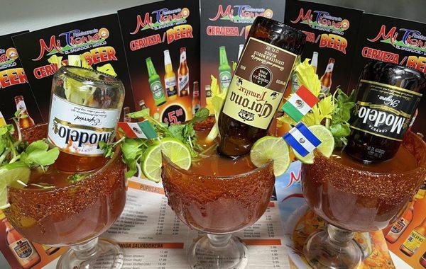 Deliciosas micheladas!!!