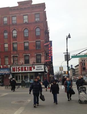 A long time favorite vintage drugstore of the neighborhood - been around since 1890!