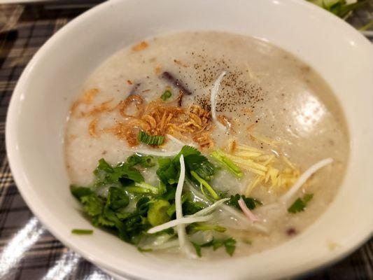 Pork porridge