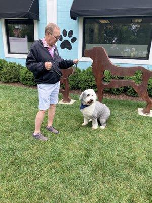 Violet just got groomed!