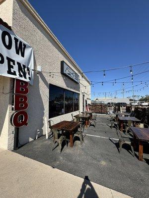 Patio outside