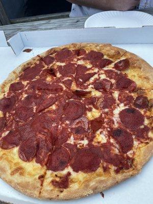 Large Pizza with Pepperoni