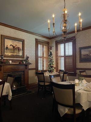 One of the dining rooms. Quaint!