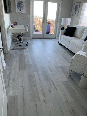 After - beautifully laid floor