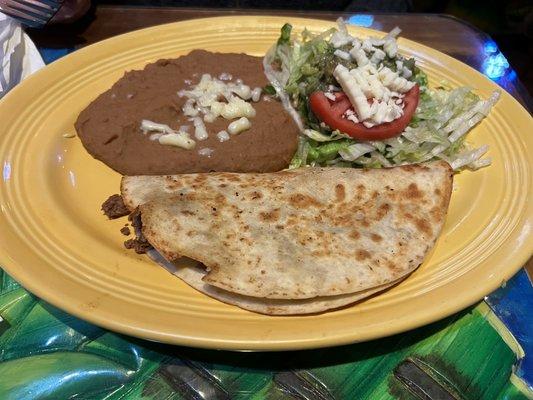 Quesadilla Carnitas