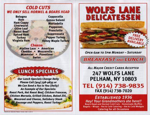 Wolf's Lane Delicatessen