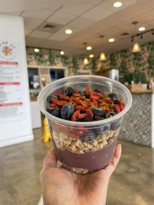 Lavender Acai Bowl