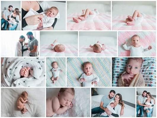 Newborn photo shoot by Fancy Fig Photography