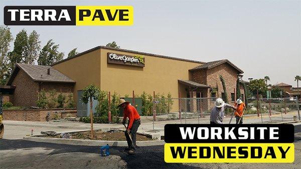 #WorksiteWednesday with Terra Pave, Inc.! We did trench work in Chino. www.terrapave.com 08/03/16