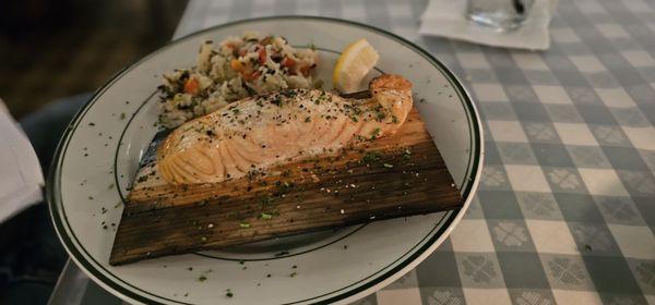 Cedar Plank salmon