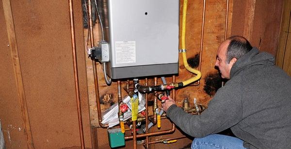 We service all makes and models of water heaters. Contact us today at (800) 664-8454. #waterheaterrepairnj