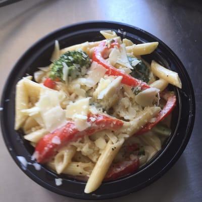 Veggies of Summer! Pasta Primavera with Alfredo