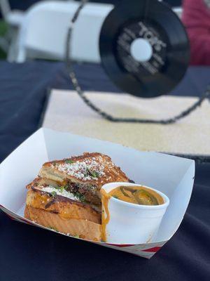 Birria grilled cheese