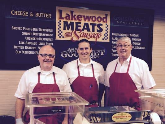 Bruce, Brett and Jim...our team of butchers:)