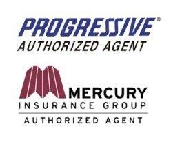 Mercury Insurance PROGRESSIVE Insurance AUTHORIZED AGENT