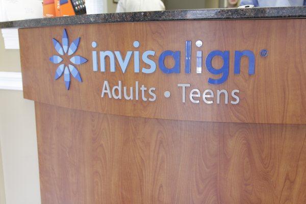 We are one of the top providers of Invisalign™!