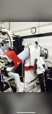 Robotic shirt press