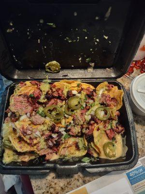 Brisket Nachos