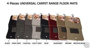 4pc carpet floormats