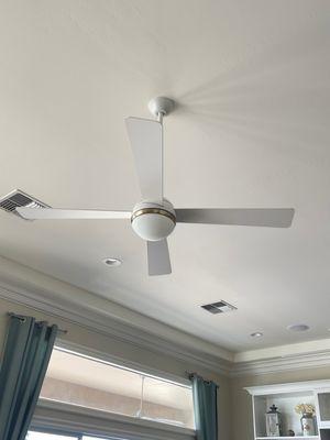 ceiling fan installation