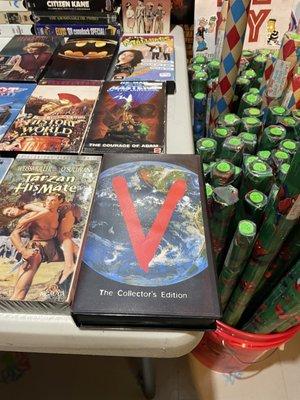 V on VHS