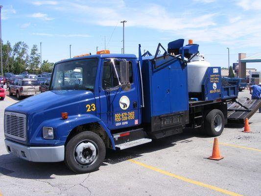 Asphalt Seal & Repair Work Truck