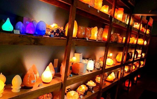 salt lamps