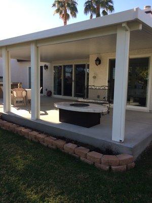 Ultra Patios solid aluminum patio cover