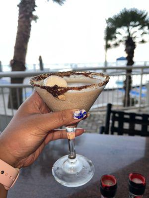 S'mores martini