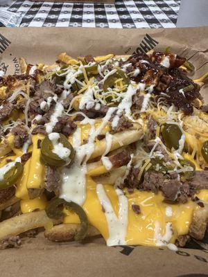 Brisket fries