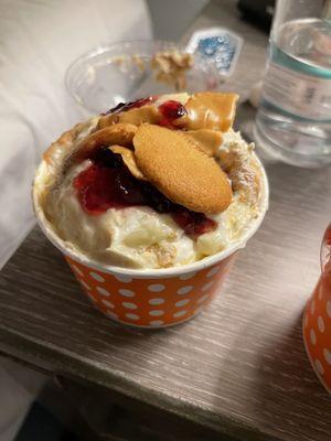 PB & J Banana Pudding