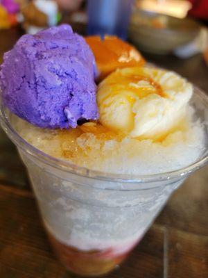 Halo Halo for dessert.